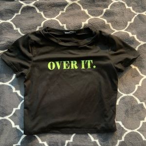 Fashion Nova Black Crop top